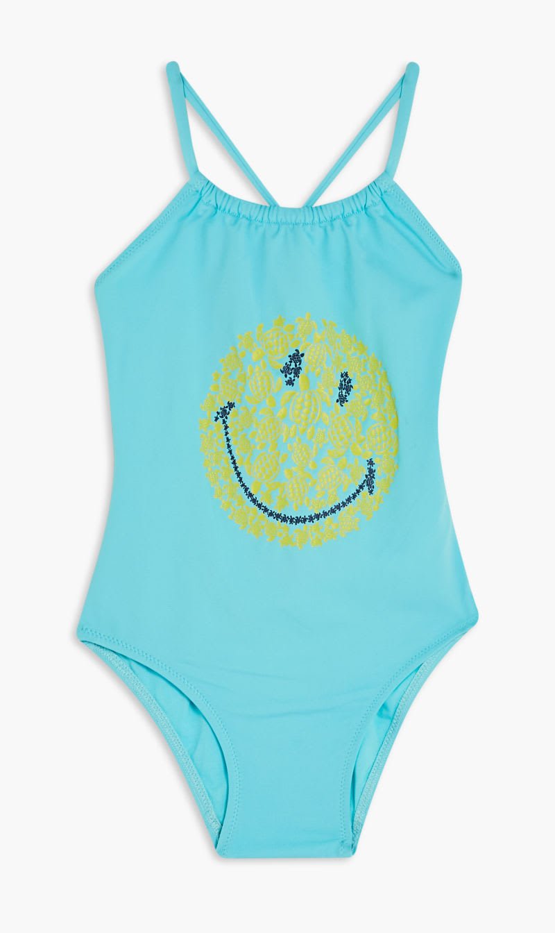 

Vilebrequin Blue Gazette Smiley 2 Maillot De Bain Bleu Lazuli for Girls | The Deal Outlet
