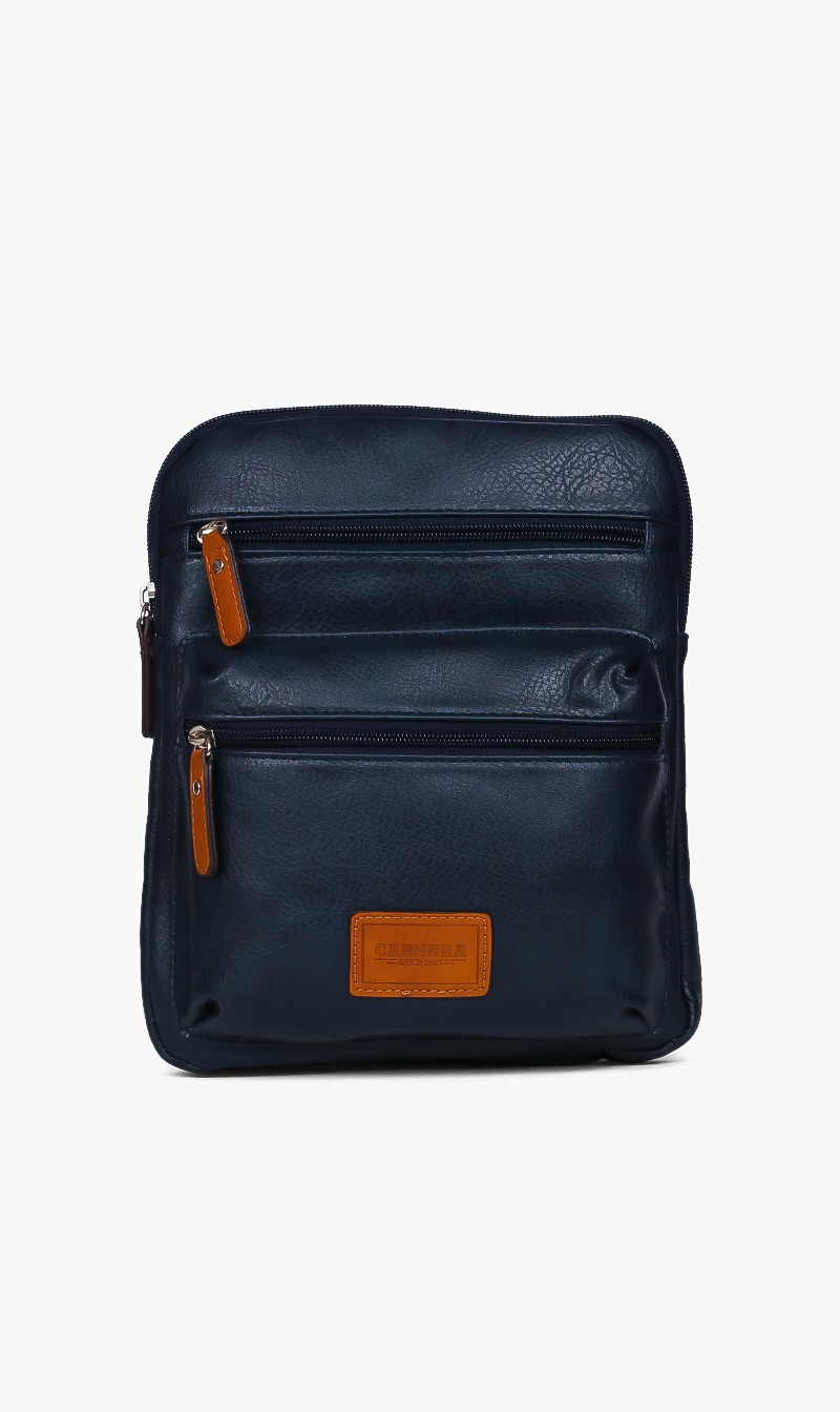 

Multi Pocket Crossbody Bag, Blue