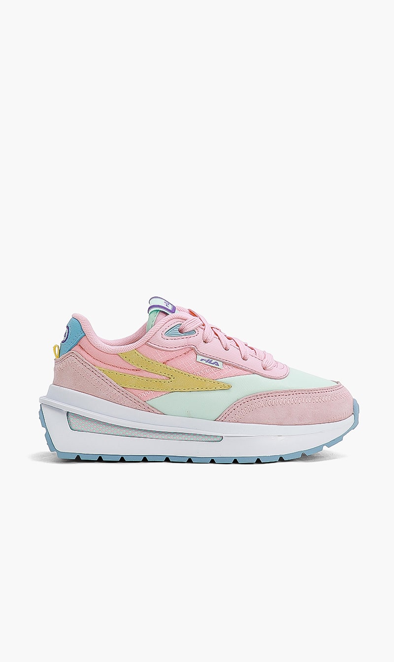 

Fila Pink Renno Lace Sneakers for Girls | The Deal Outlet