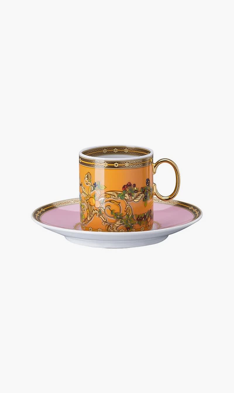 

Versace White Vsc Le Jardin De Versace Espresso Cup/sauc. | The Deal Outlet