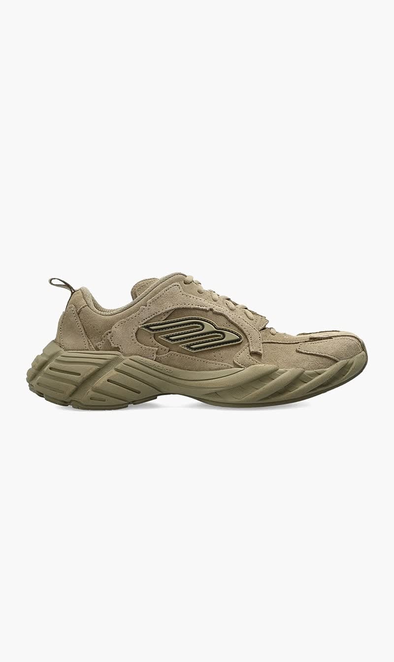 Balenciaga Beige Monday Suede Sneakers for Men