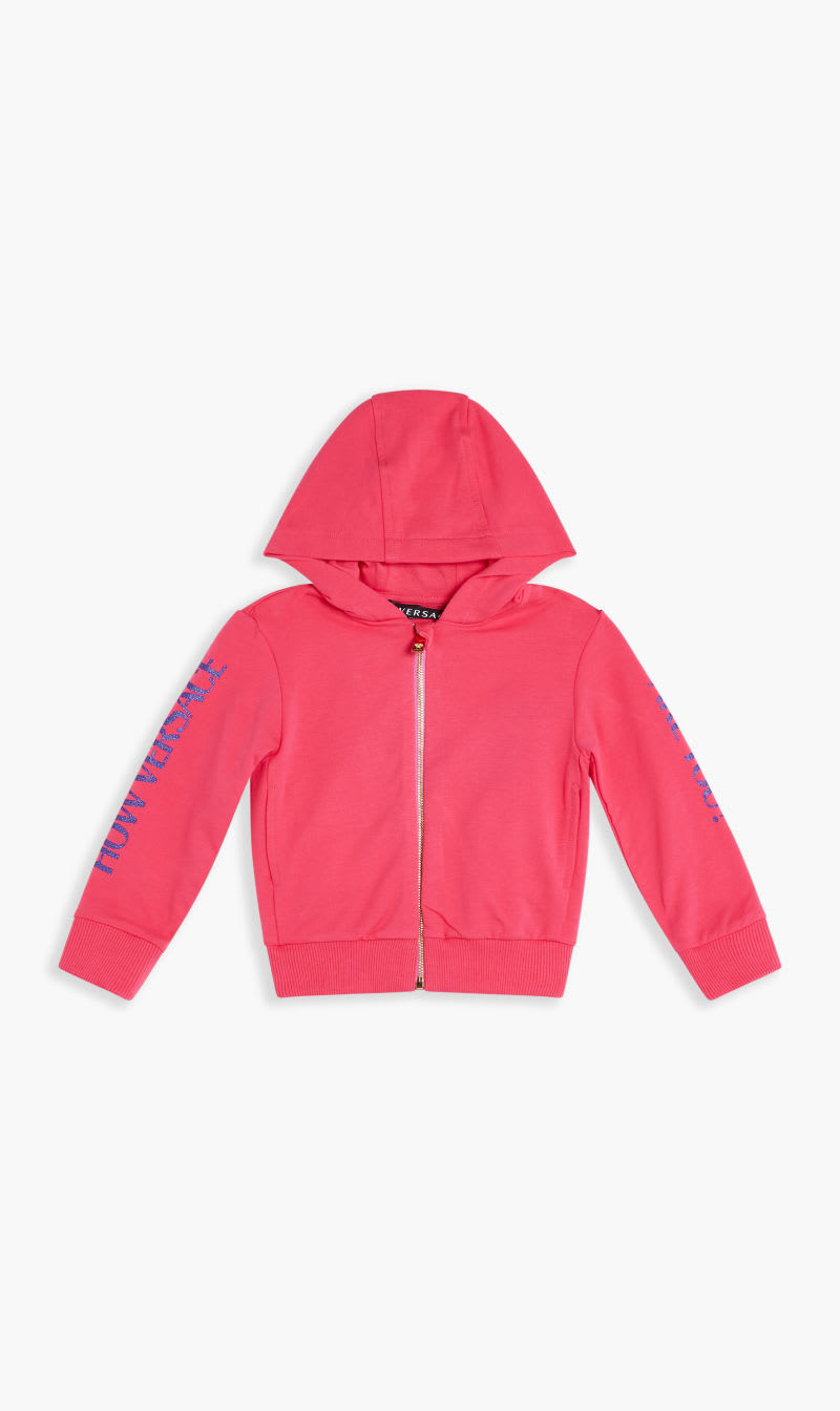 

Versace Multi-color Sweatshirt Fleece + Logo Medusa Print for Girls | The Deal Outlet