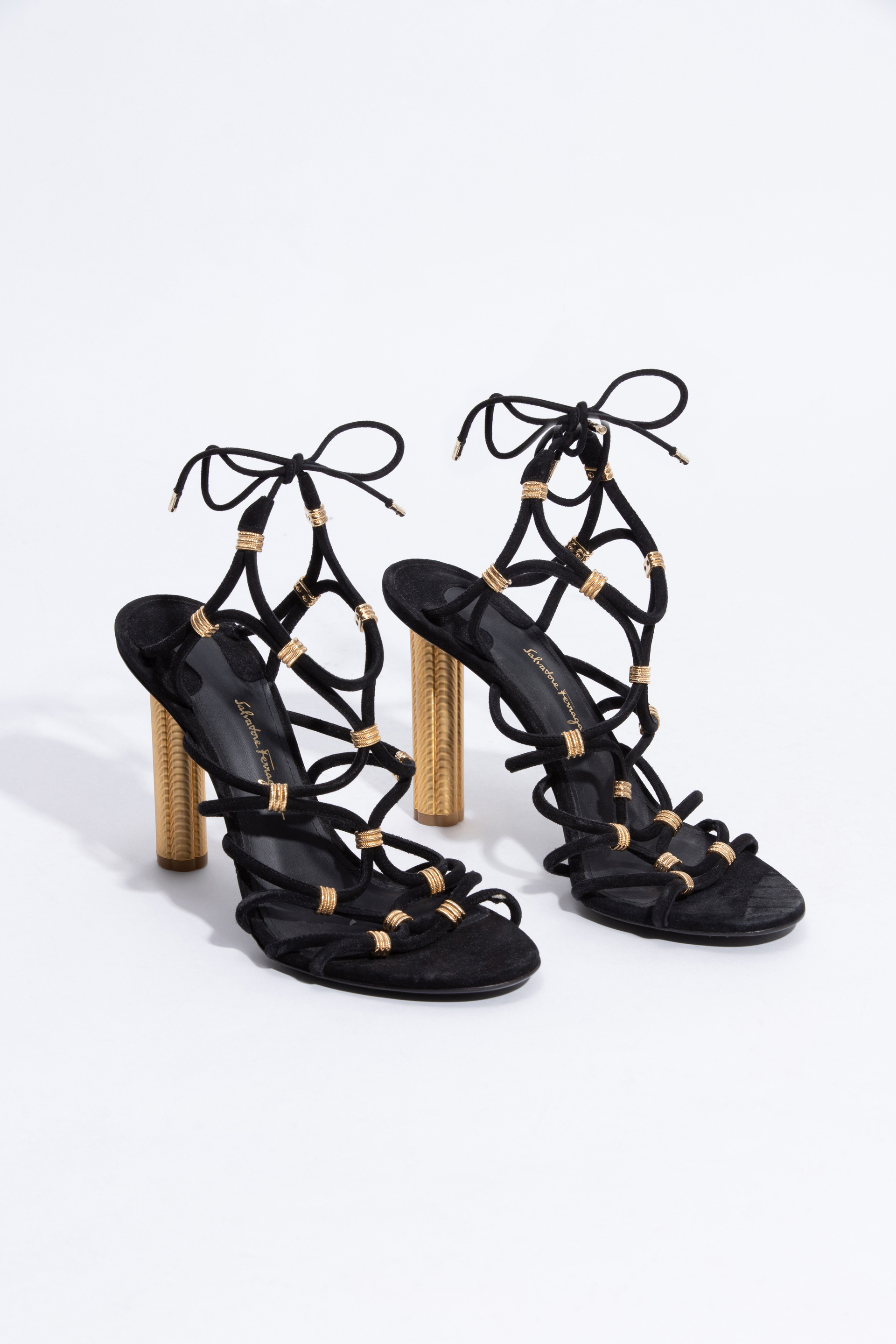 

Salvatore Ferragamo Fiuggi High Heel Sandals