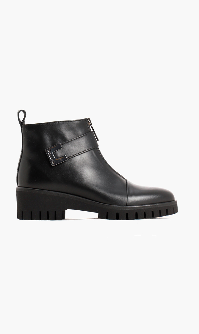 

Pollini Leather Ankle Boots