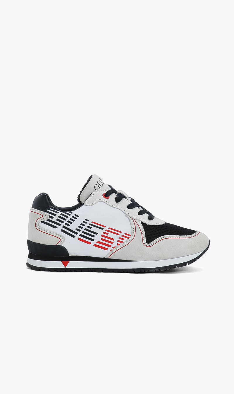 

Logo Lace Up Sneakers, White