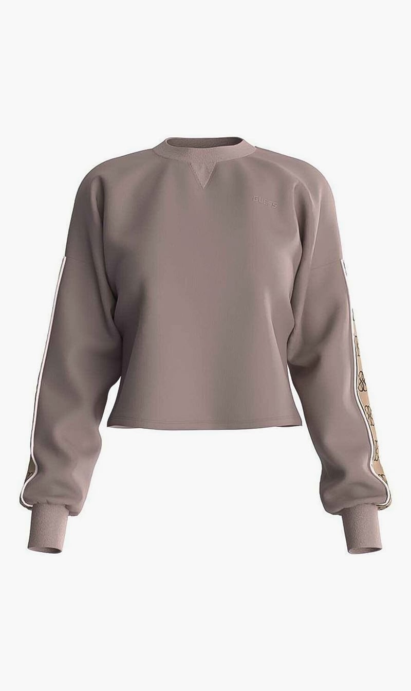 

Guess White Cymone Cn Sweatshirt for Women | The Deal Outlet