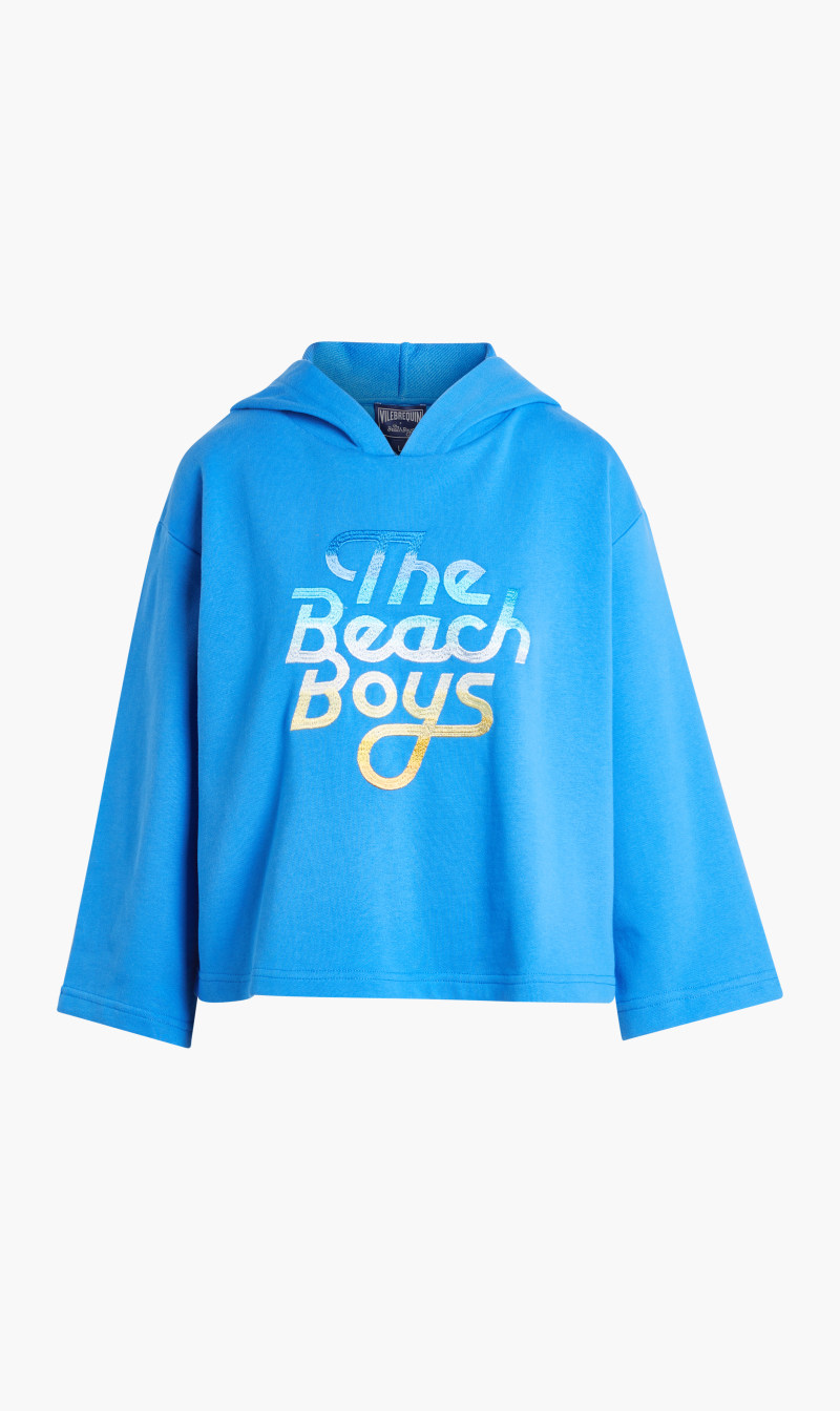 

Vilebrequin Blue Gradient Hoodie Embroidered Logo for Men | The Deal Outlet