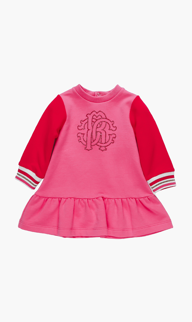 

Logo Jersey Sweatshirt Dress