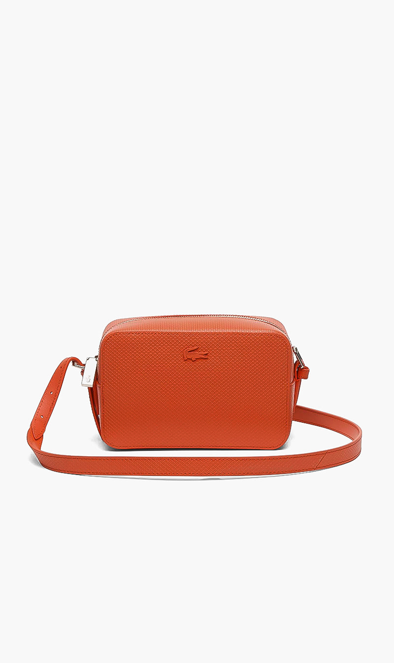 

Chantaco Pique Leather Small Crossbody Bag, Orange