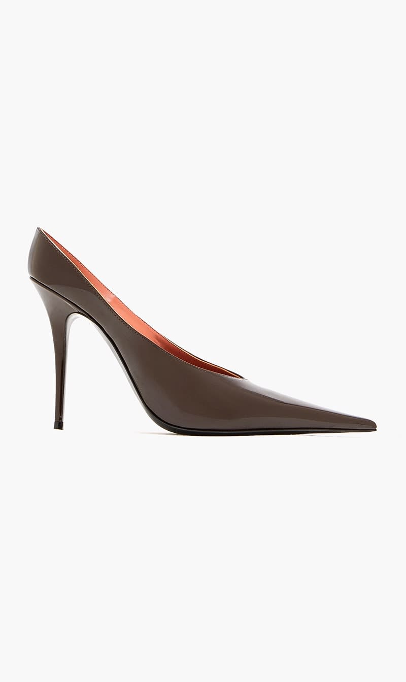 Brown Anok Mule Patent 105 for Women