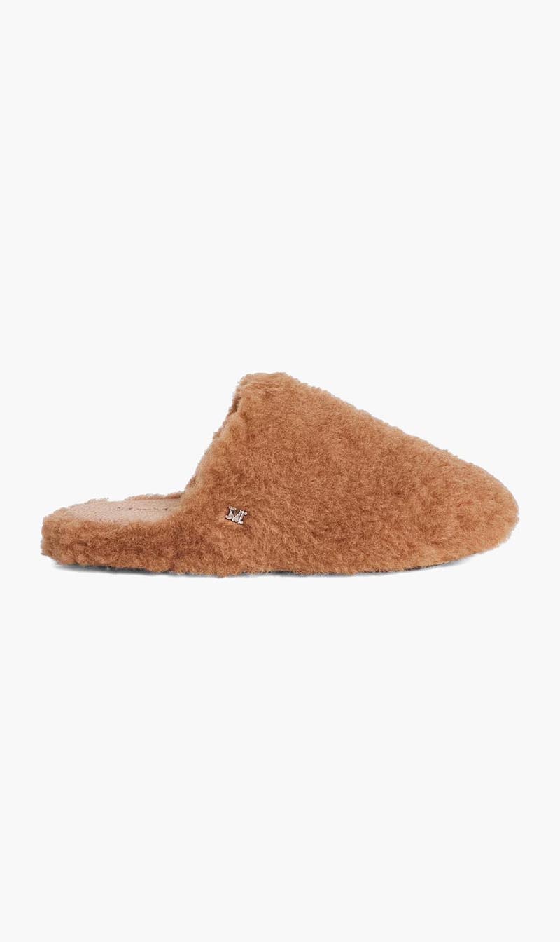 Max Mara Beige Teddyslipper Slippers for Women