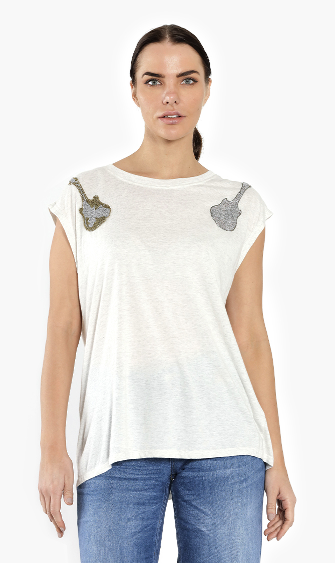 

Zadig & Voltaire Dallas Brode Sleeveless T-shirt