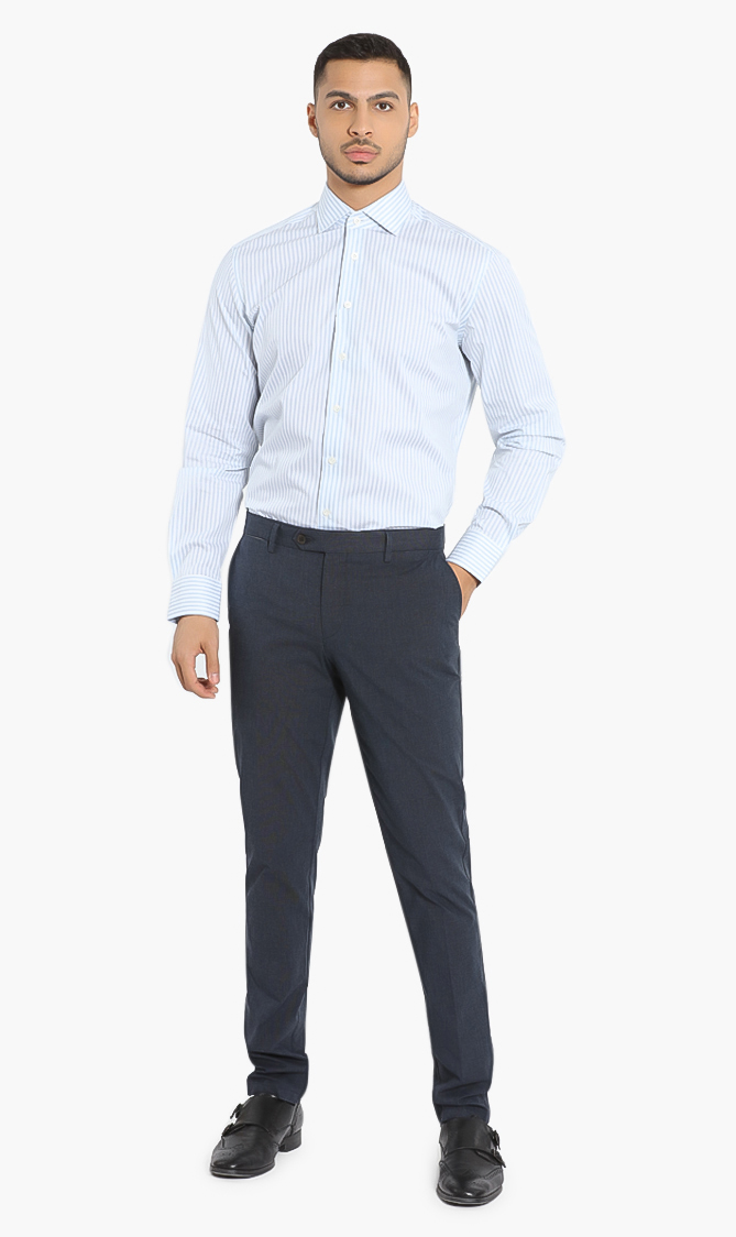 

Hackett London Kensington Slim Melange Chino Pants