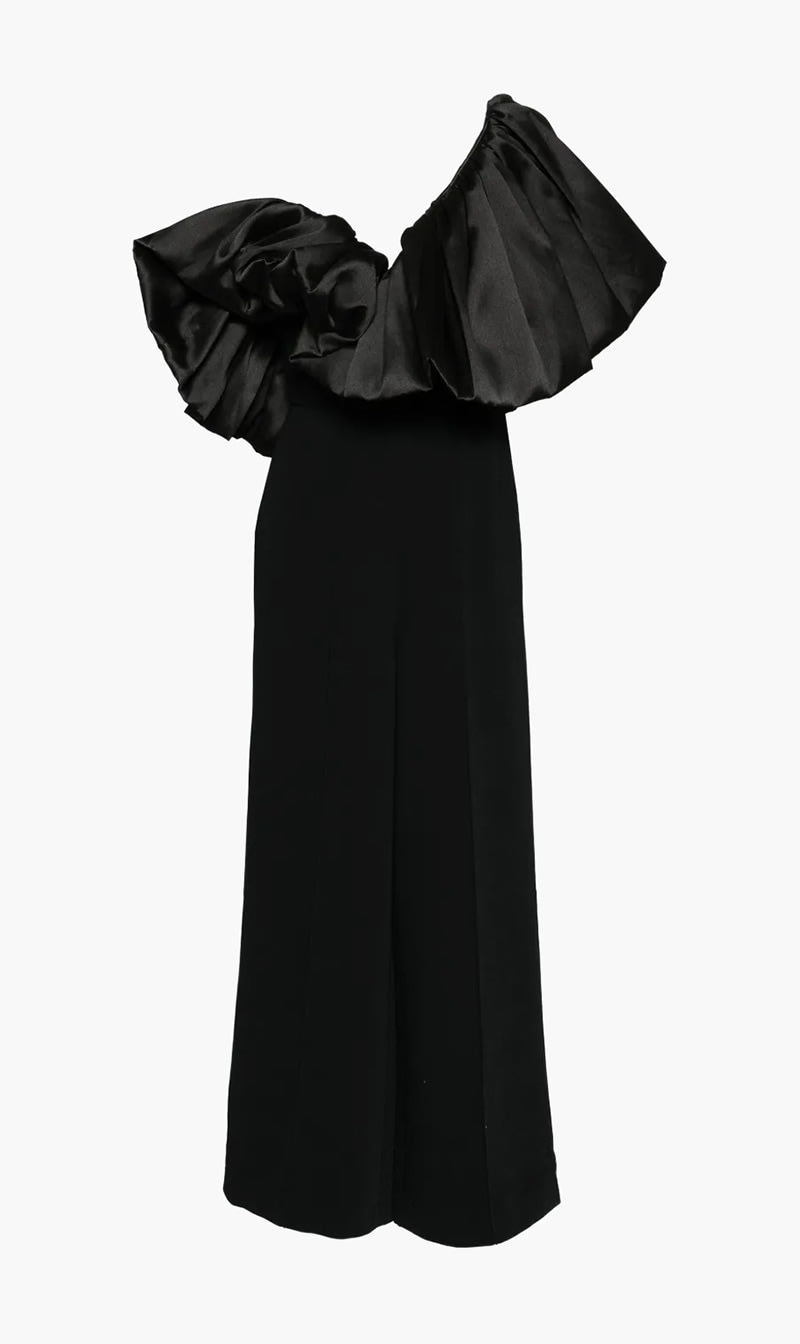 

Solace London Black Perla Jumpsuit for Women | The Deal Outlet