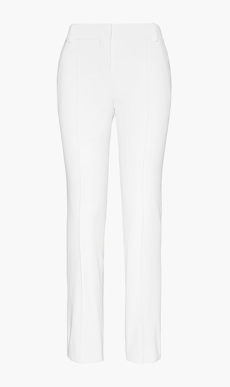 

Tory Burch White Printed Tech Twill Golf Pants for Women | The Deal Outlet