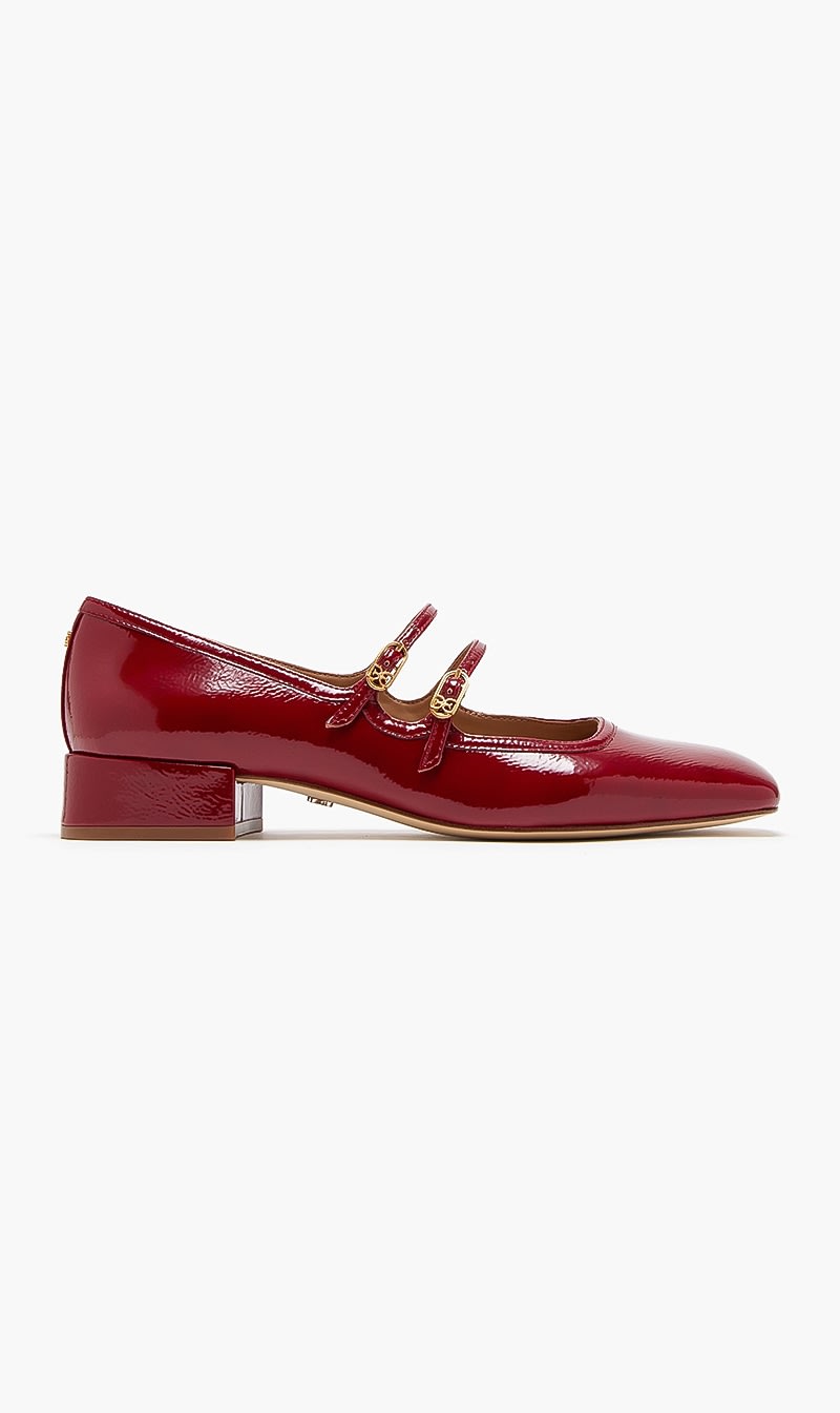 

Sam Edelman Red Juliet Mary Jane Pumps for Women | The Deal Outlet