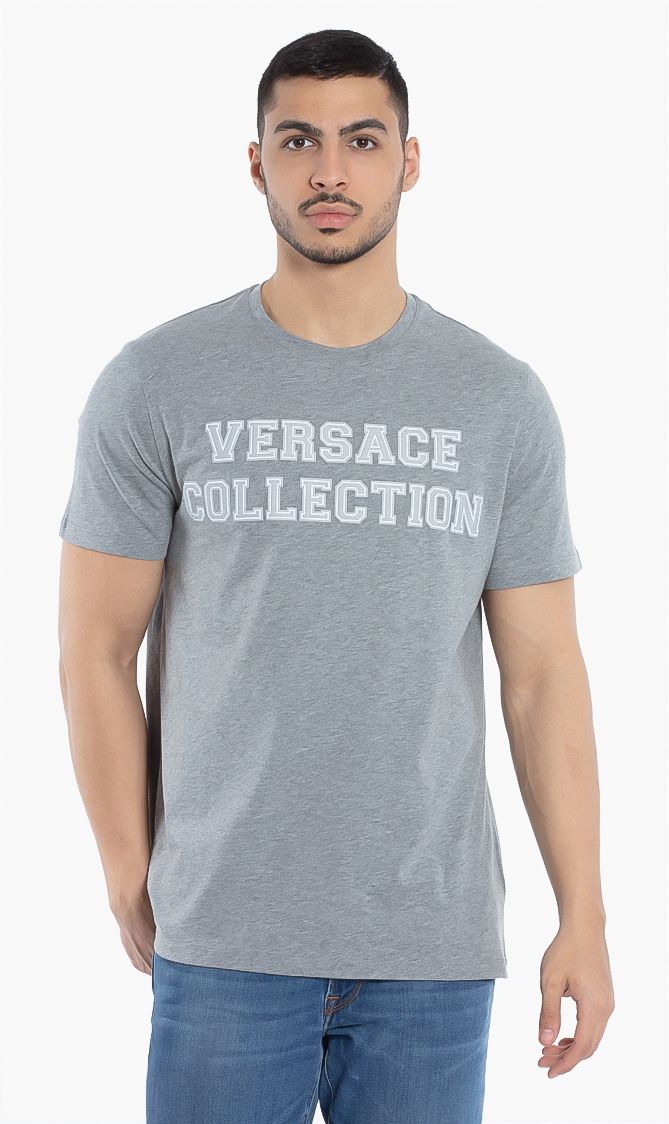 

Versace Logo Graphic Print T-shirt