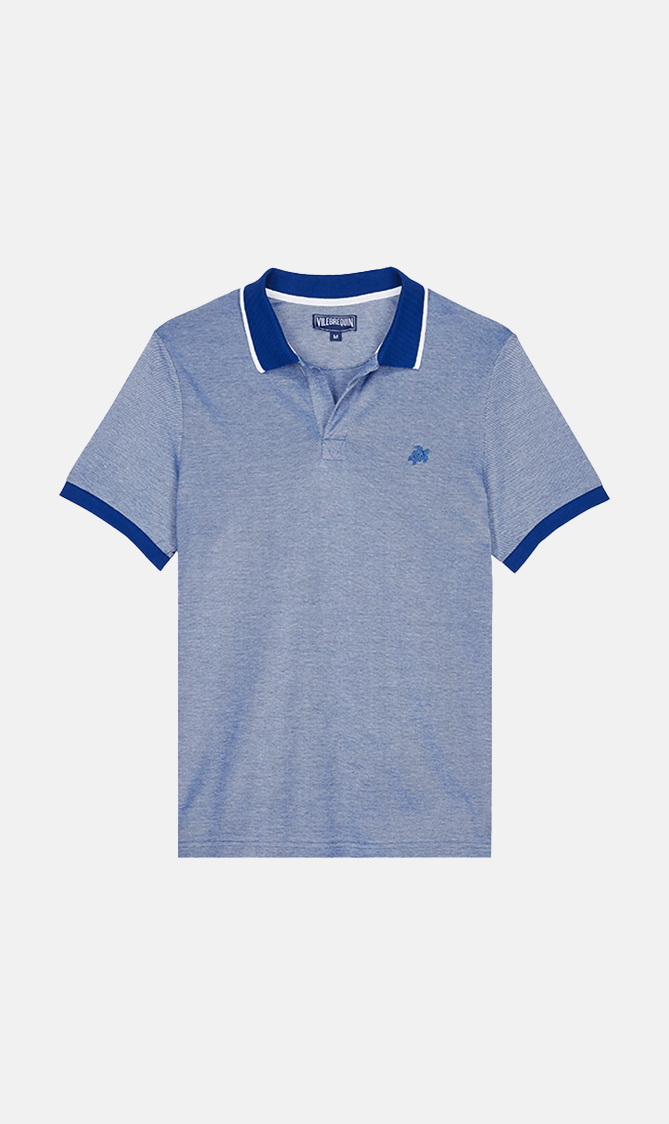 

Vilebrequin White Organic Cotton Pique Polo for Men | The Deal Outlet