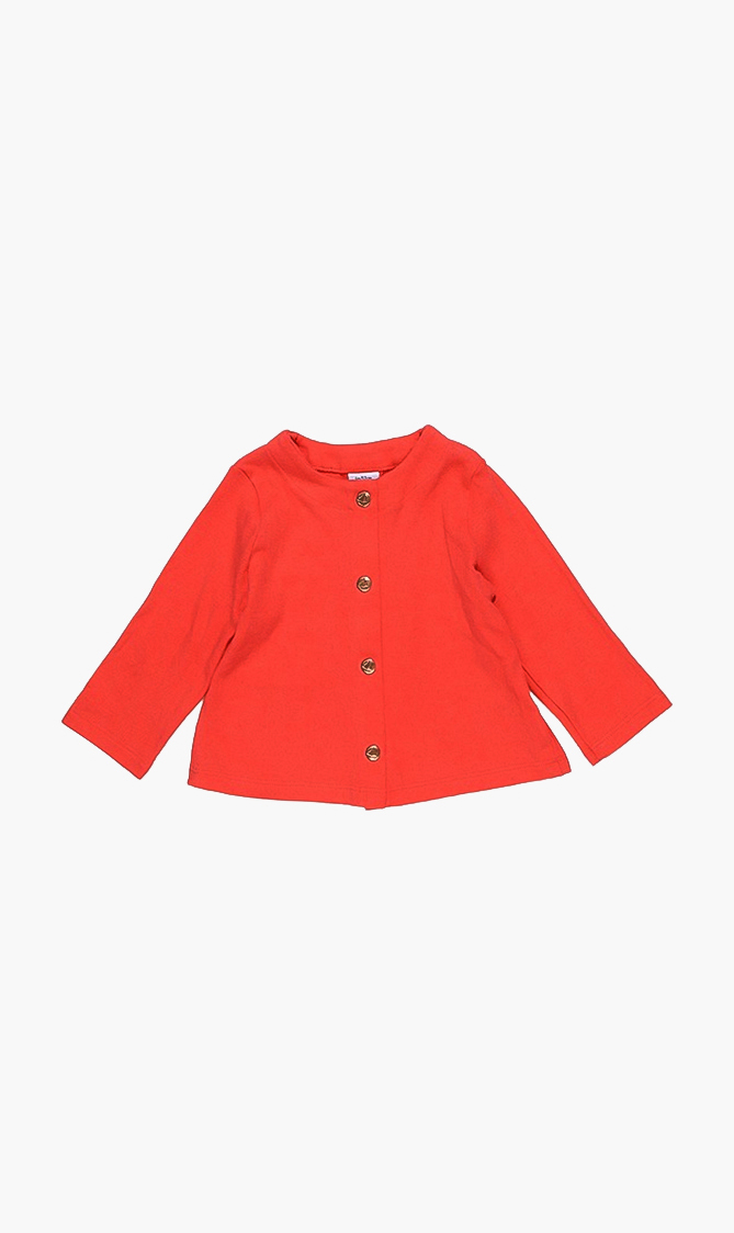 

Cotton-blend Cardigan, Pink