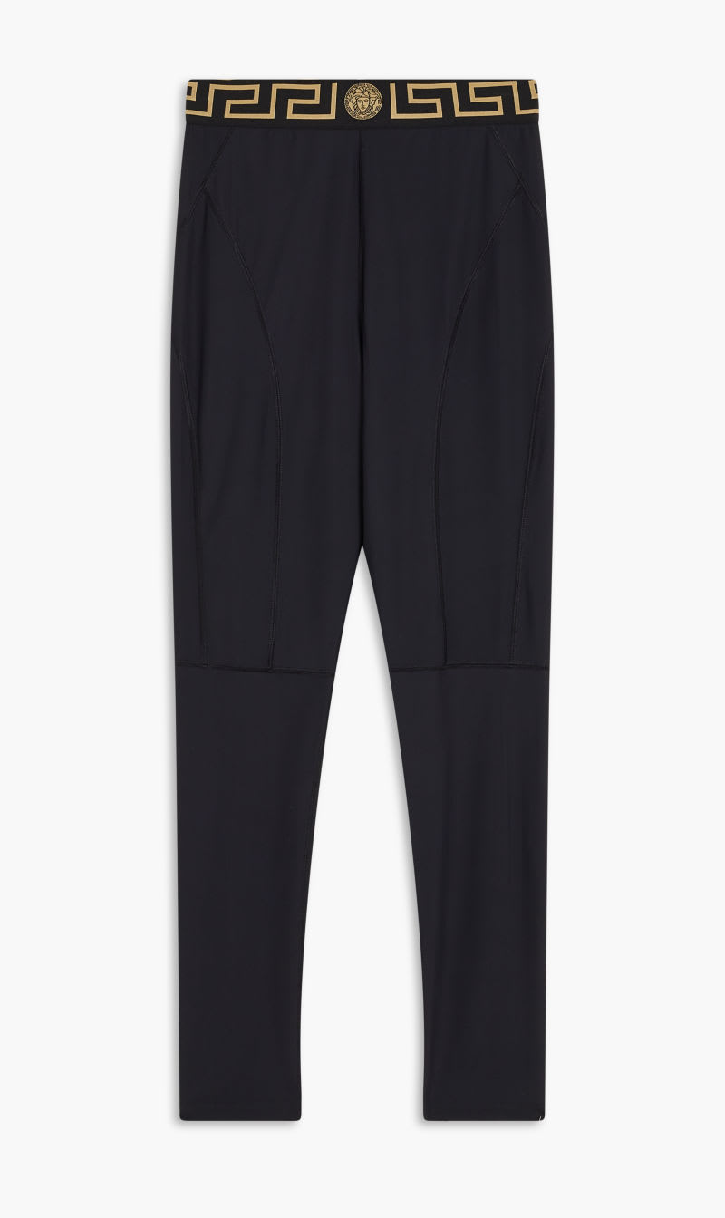 

Versace Black Leggings Lycra Matt for Women | The Deal Outlet