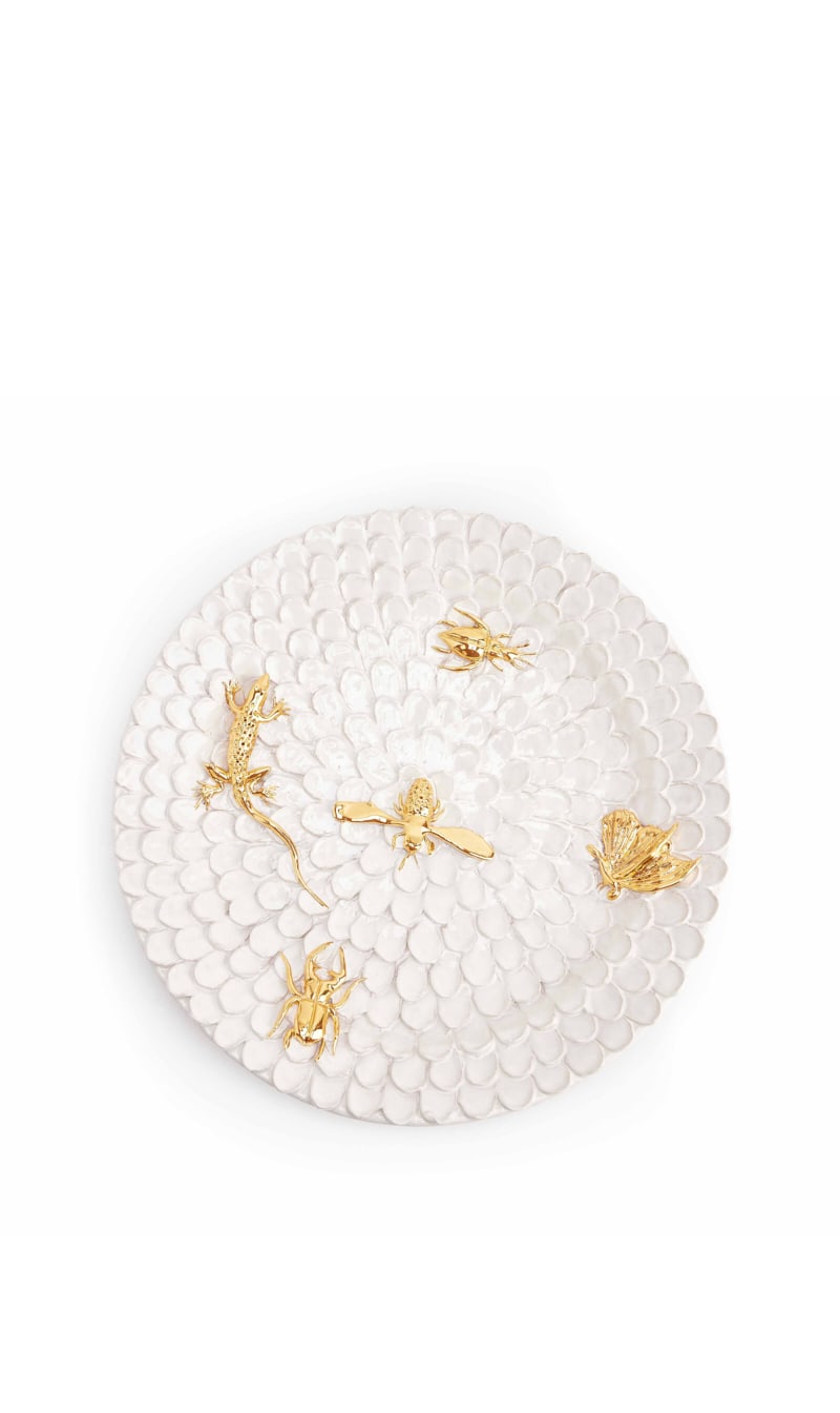 

Flakes Centerpiece, White