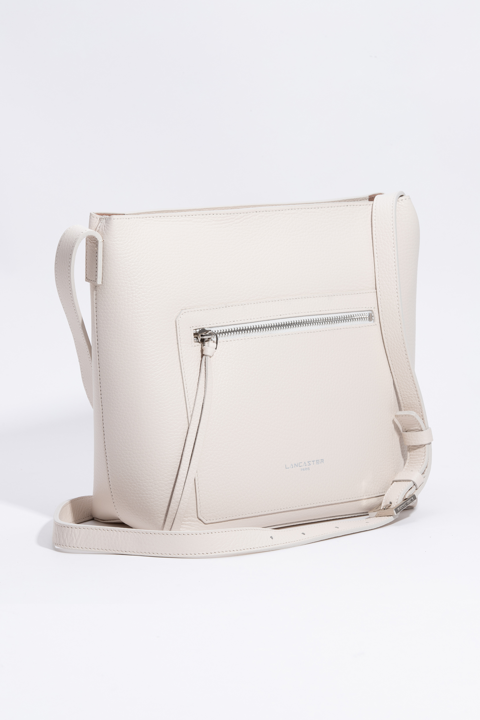 

Lancaster Pur & Element Foulonne Medium Beige Crossbody Bag