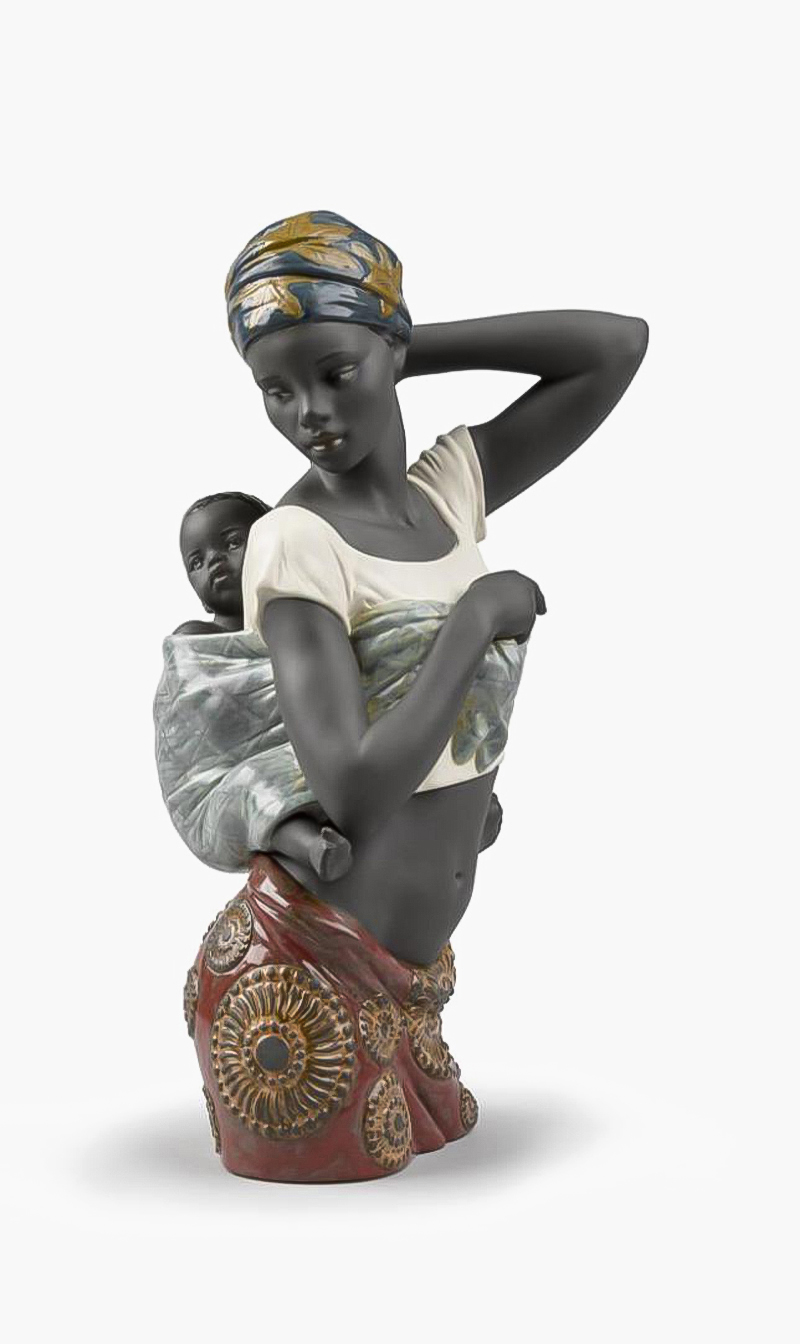 

LLADRO African Bond Mother Figurine