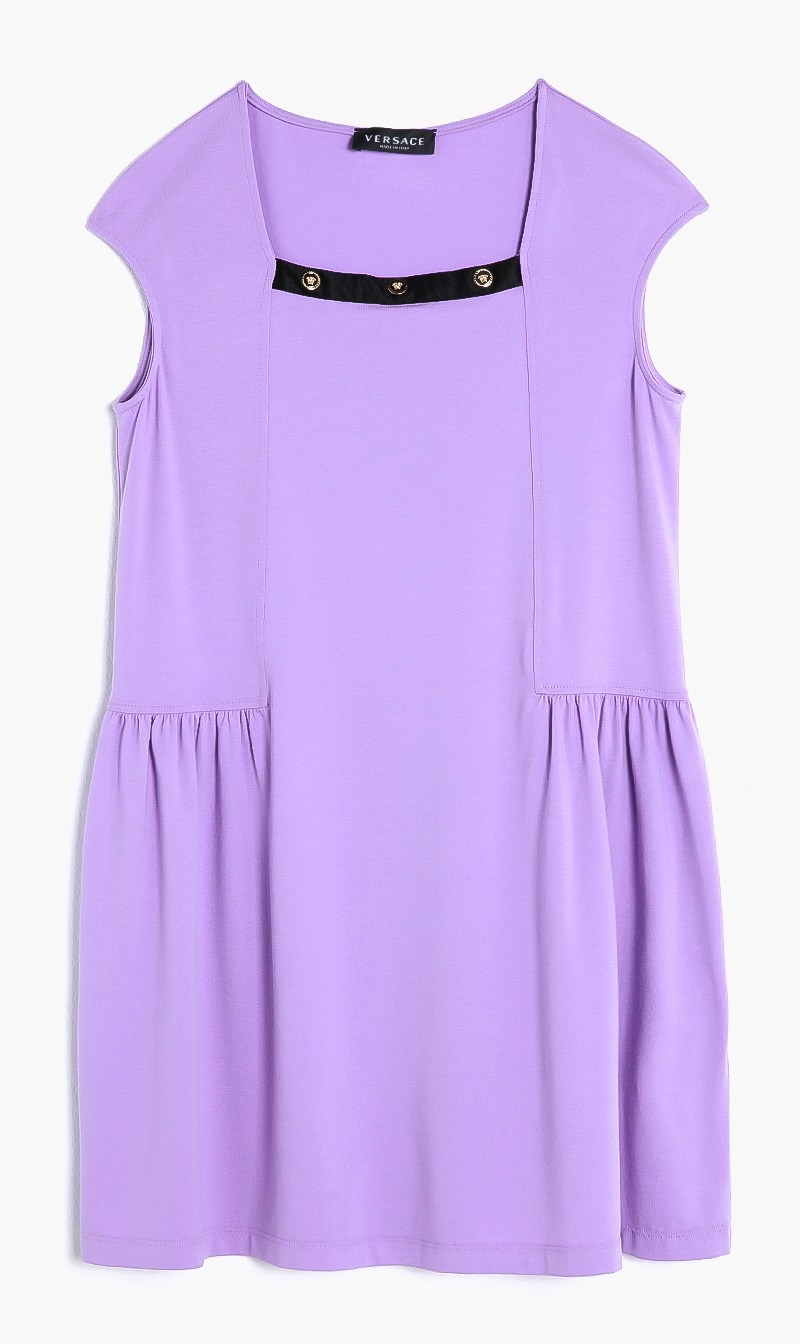 

Versace Purple Dress for Girls | The Deal Outlet