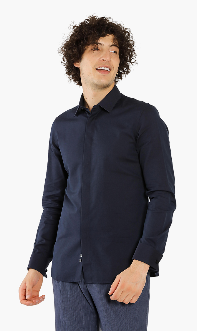 

Pal Zileri Plain Long Sleeves Shirt