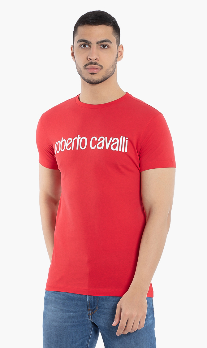 

Roberto Cavalli Logo Graphic T-shirt
