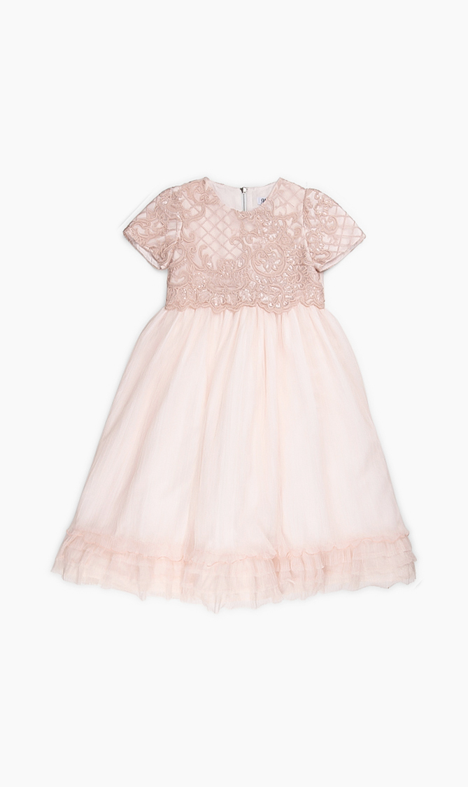 

Graci Ruffle Lace Dress