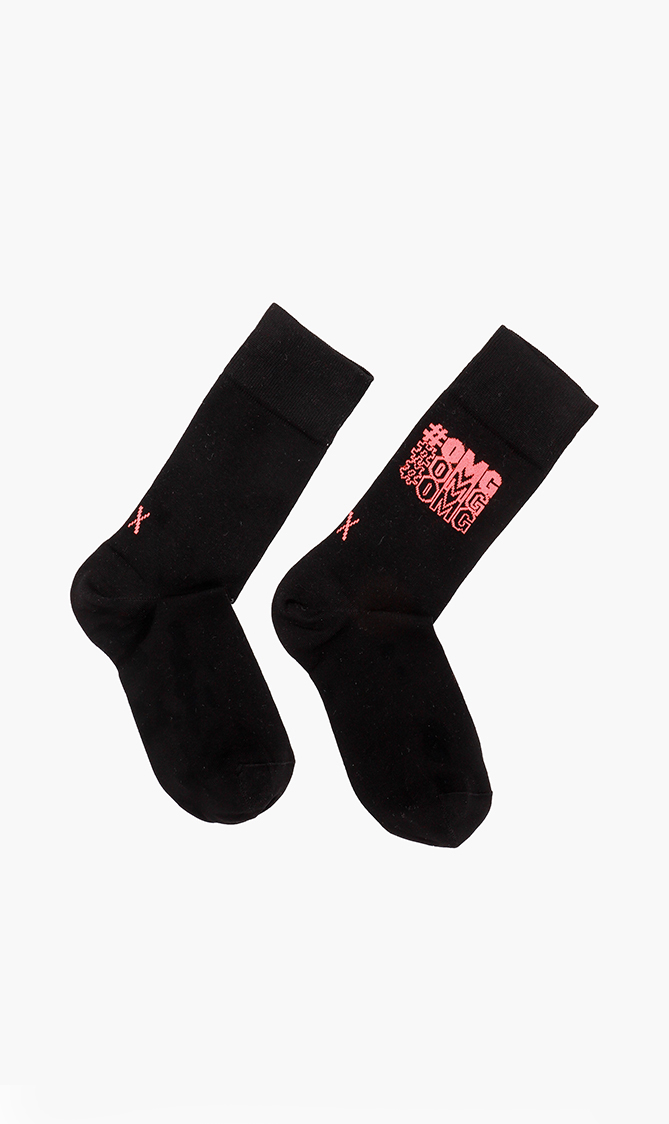 

Emporio Armani #omg Printed Viral Socks