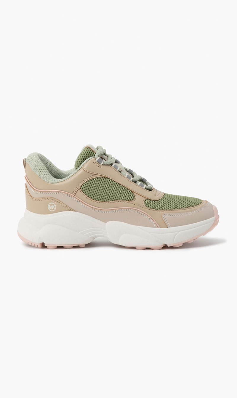 

Michael Kors Green Katrina Sneakers for Women | The Deal Outlet