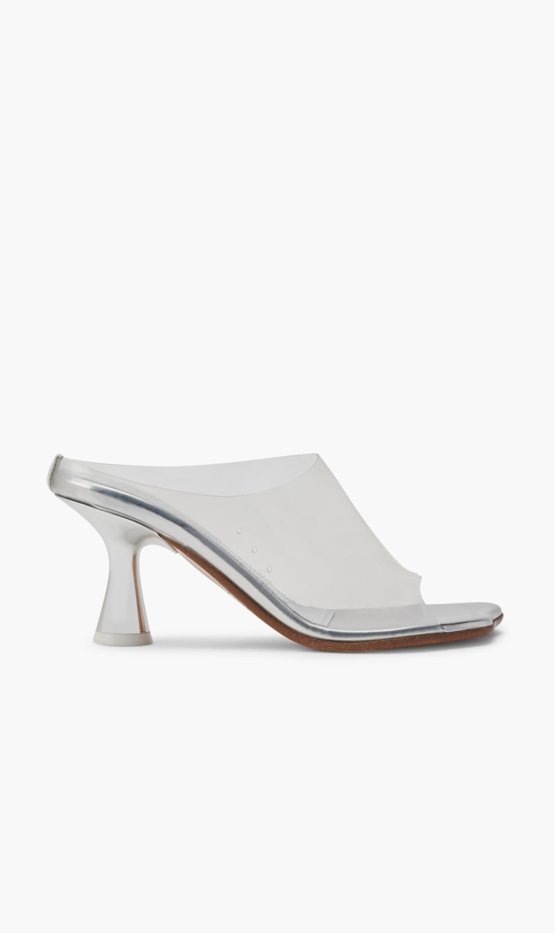 

Mm6 Silver Sandal for Women | The Deal Outlet