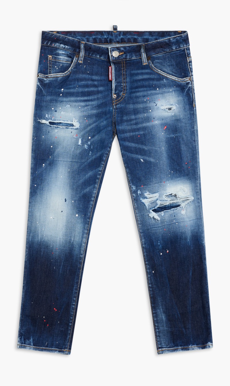 

Dsquared2 Blue Pants 5 Pockets for Women | The Deal Outlet