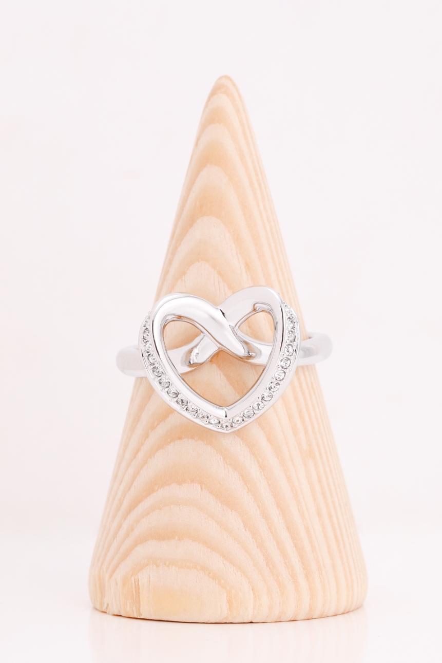 

SWAROVSKI Cupidon Silver Ring, 58mm