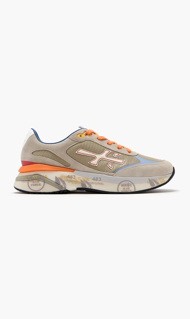 

Premiata Beige Moe Run Sneakers for Men | The Deal Outlet