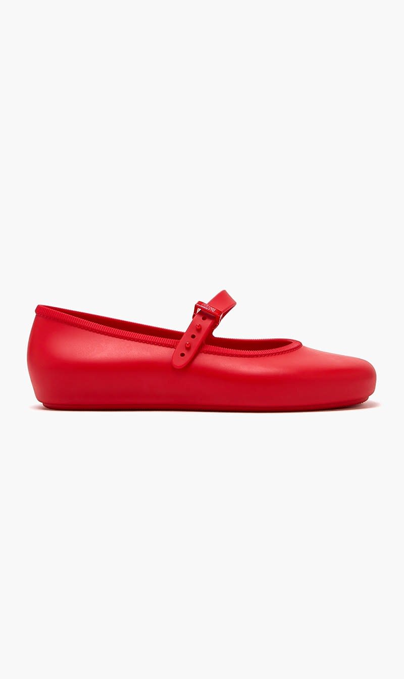 Melissa Red Soft Ballerinas for Girls