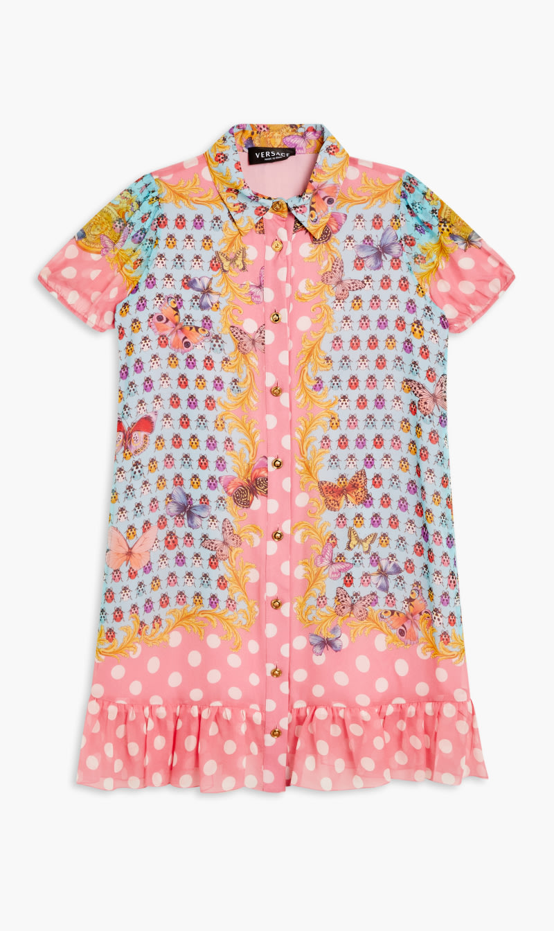 

Versace Pink Dress for Kids | The Deal Outlet