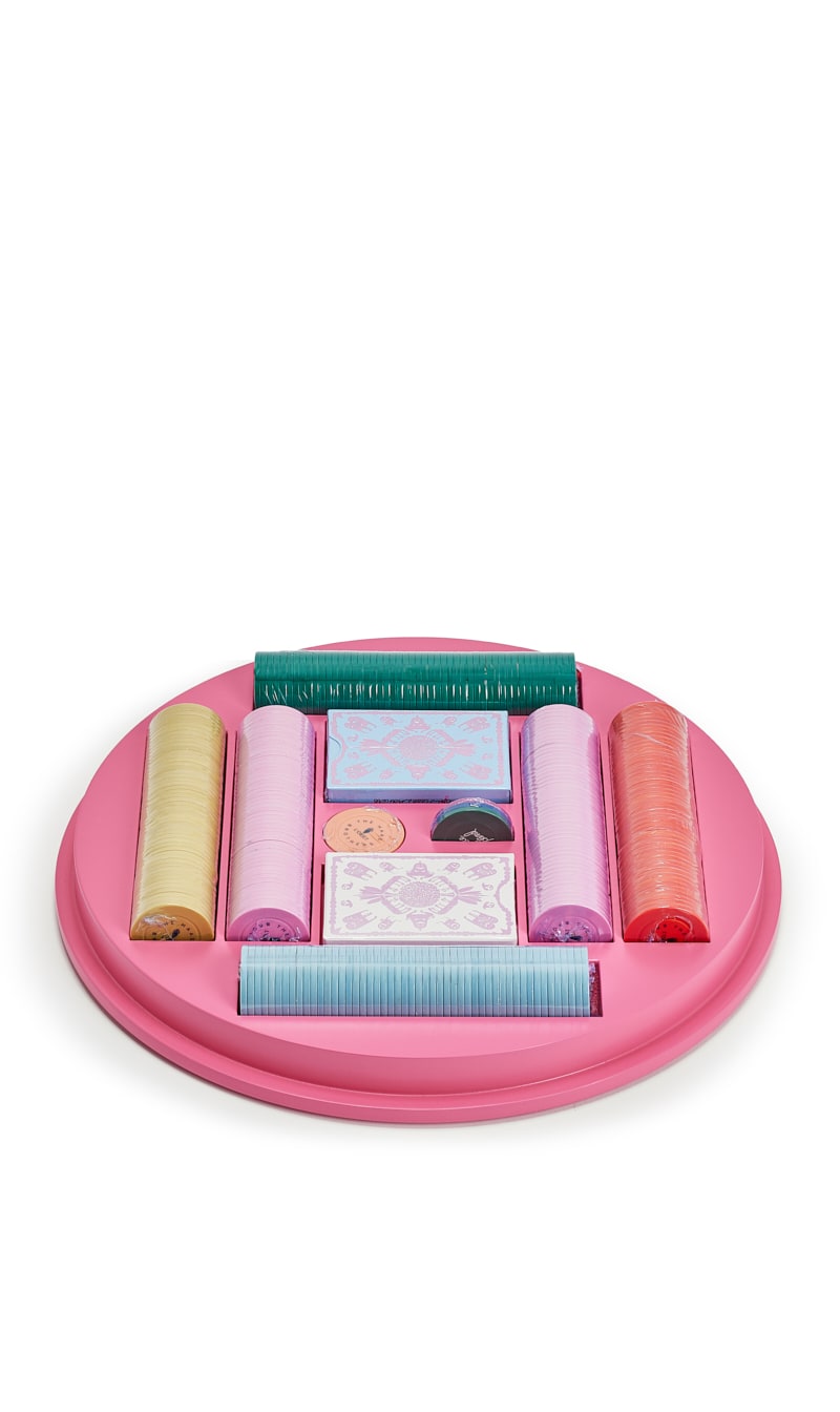

L'objet Pink Haas Poker Set | The Deal Outlet