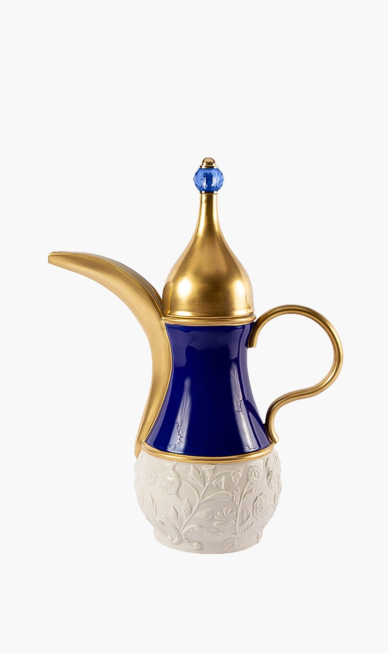 

Ramz By Villari Sapphire Dallah Thermos, Blue