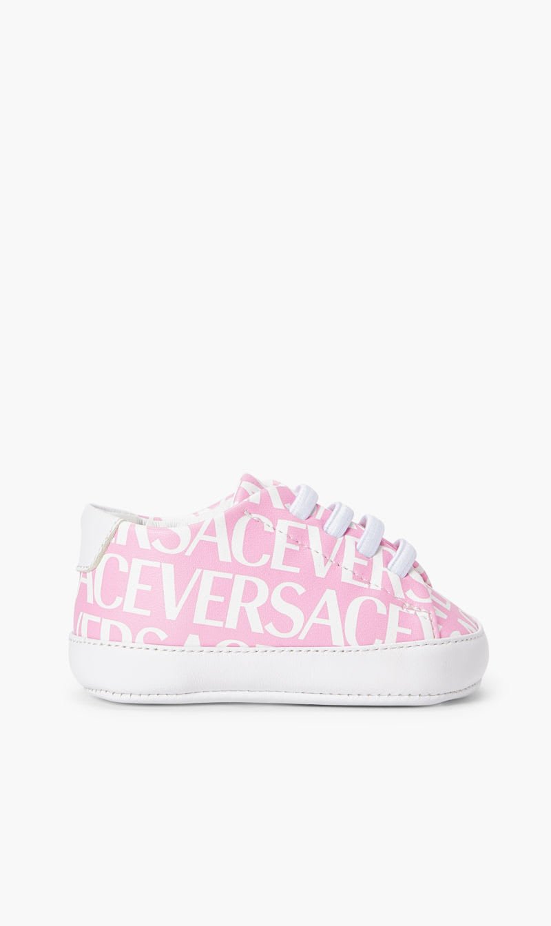 

Versace Pink Sneaker Fabric+lamb Leather | The Deal Outlet
