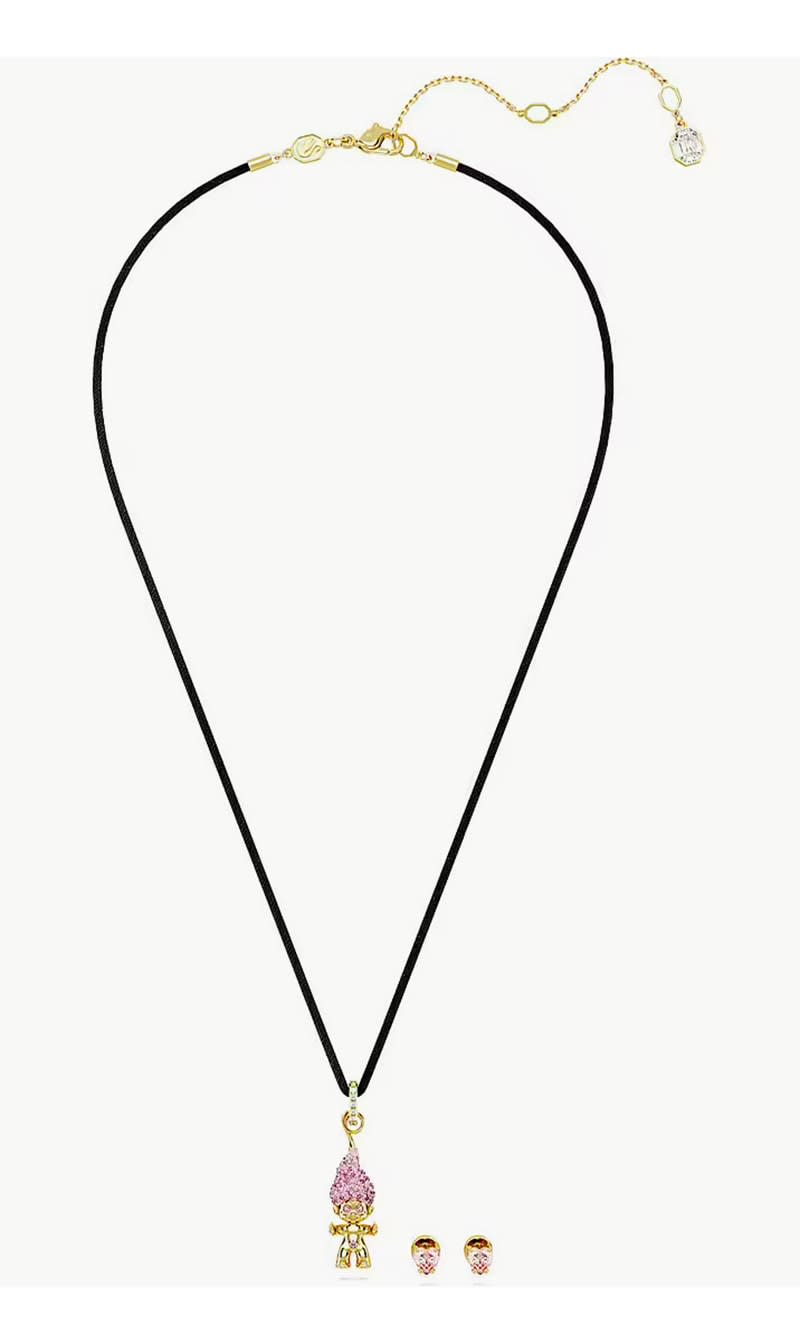 

Swarovski Multi-color Good Luck Trolls Necklact Set for Women | The Deal Outlet