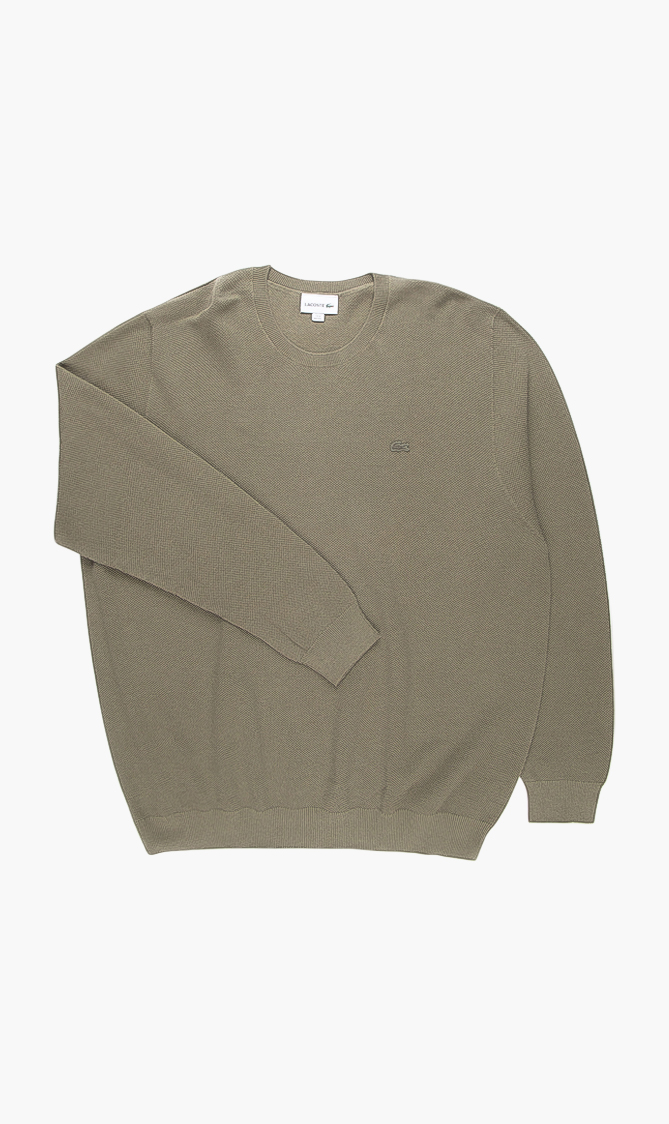 

Lacoste Crew Neck Cotton Sweater
