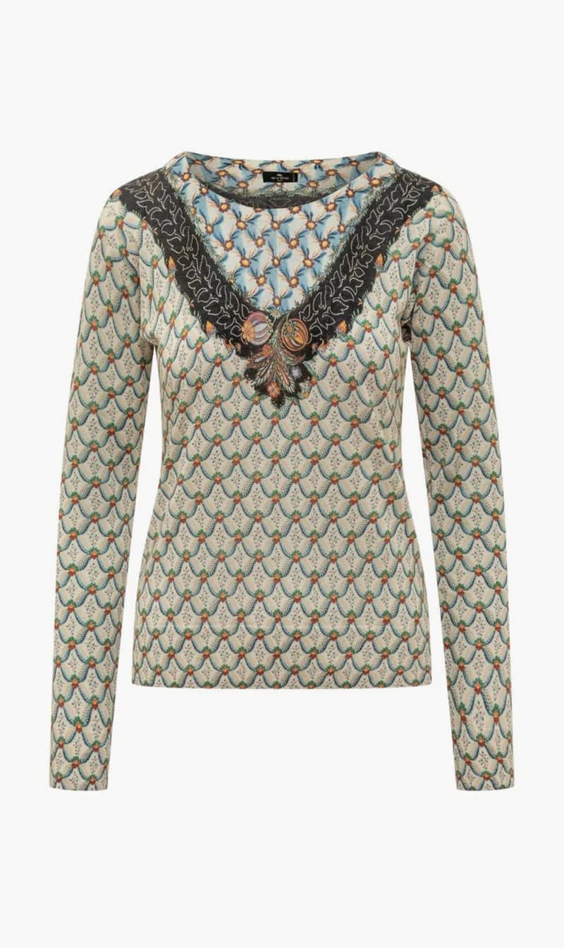 

Etro Blue Sweater for Women | The Deal Outlet
