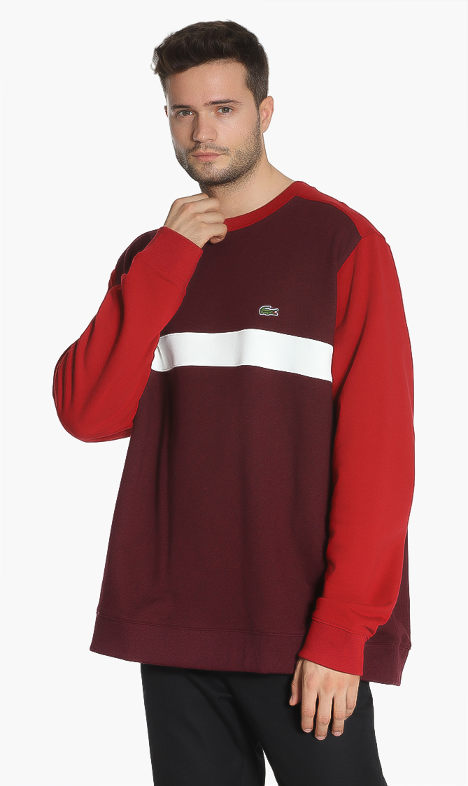 

Lacoste Crew Neck Colorblock Sweatshirt
