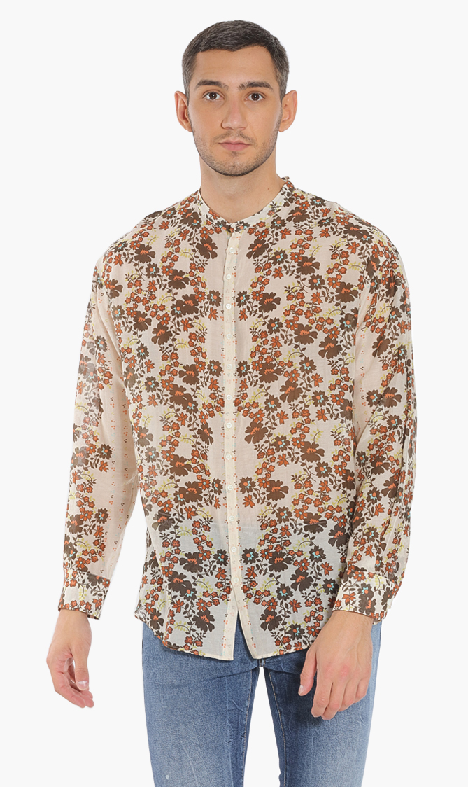

Dsquared2 Floral Long Sleeves Shirt
