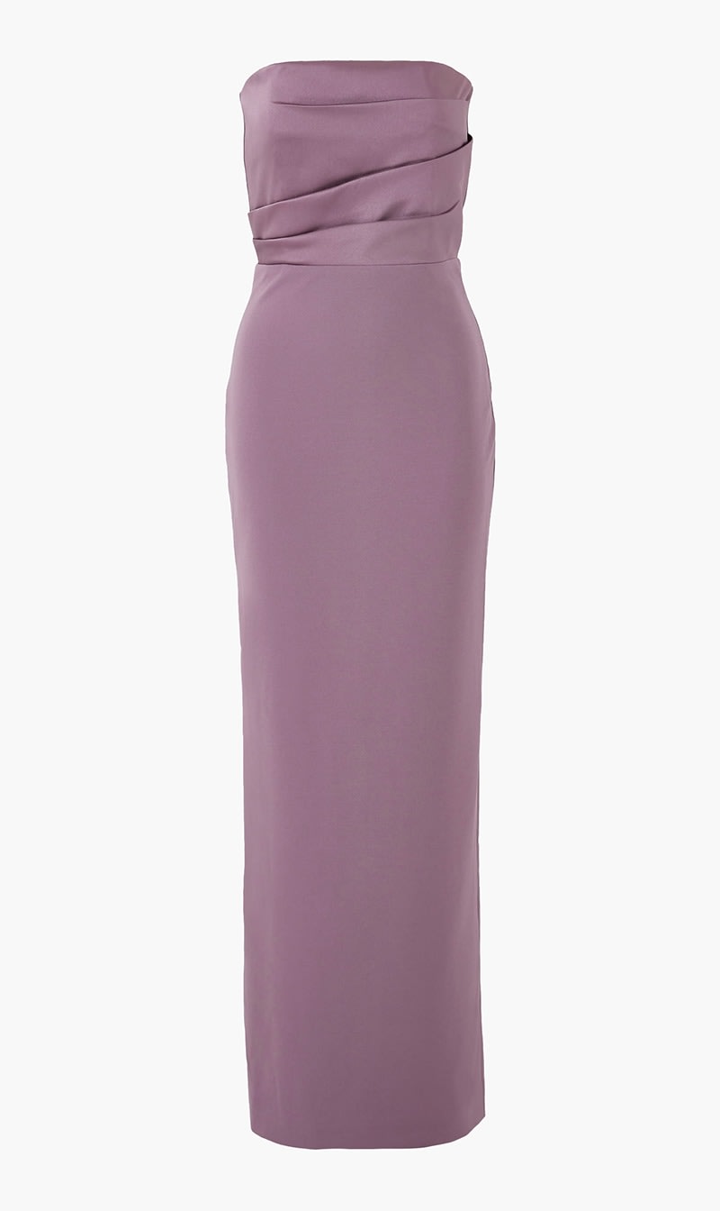 

Solace London Purple The Afra Maxi Dress for Women | The Deal Outlet