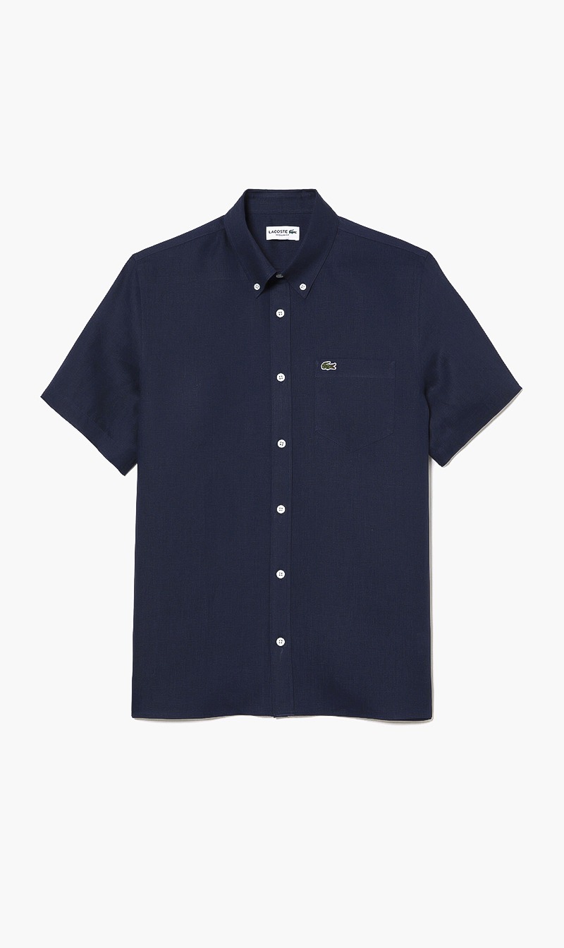 

Short Sleeves Casual Shirt, Navy blue