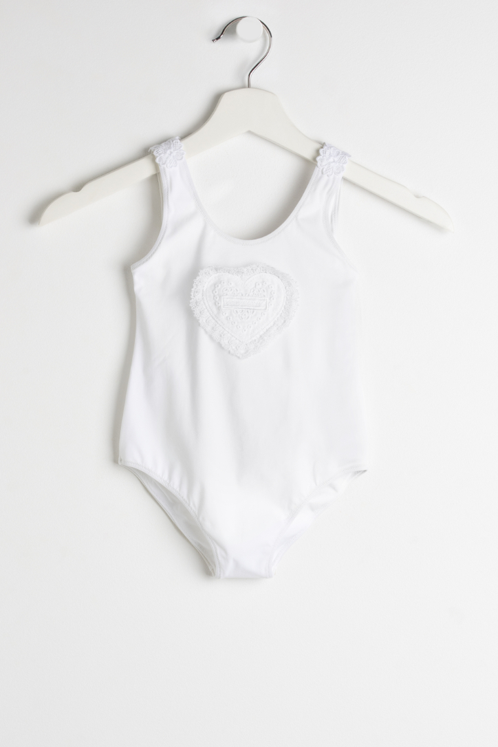 

Dolce&gabbana Tonal Embroidered Swimsuit